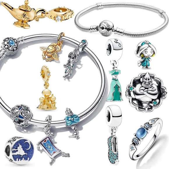 Pandora 1pcs Hold Aladdin’s Lamp Charm for bracelet or earrings or necklace - Picture 11 of 16